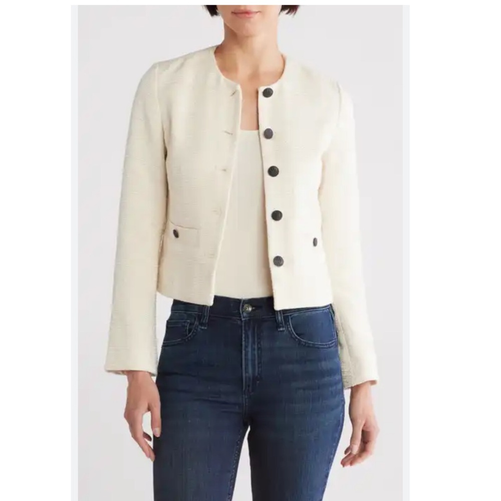 Rag & Bone Amaya Blazer In Ivory.